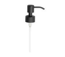 Soap Dispenser Pump Replacement Head Black Spare Stainless Steel 28Mm Brushed...