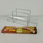 VTG #990 PYREX Bake-A-Round Glass Break Tube & Rack W/ Instructions