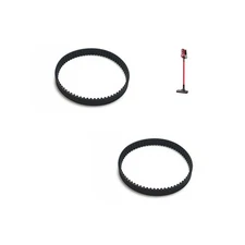 Replacement Belt for Moosoo K24 Cordless Vacuum Cleaner (2 Black 