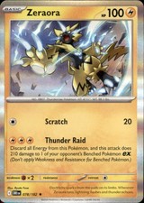 【サイン】サラ　ティア Zeraora #78 Prices | Pokemon Destined Rivals | Pokemon Cards