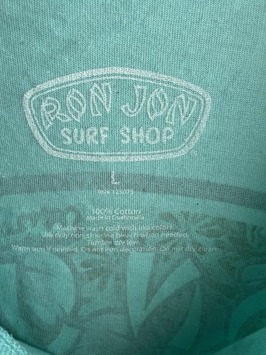 Ron Jon Surf Shop Graphic T-shirt Women Large Blue Short Sleeve Pensacola Beach - Picture 3 of 7