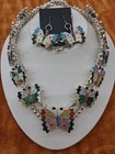 Collectible Native American Zuni Butterfly Necklace / Sterling Silver & Signed — photo 1