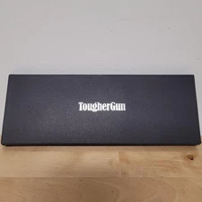 Toughergun Wallet Mens Black Carbon RFID Blocking Slim Money Clip Card Holder
