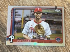 Zach Wheeler Image Variation SP 2025 Topps Chrome Phillies 🔥