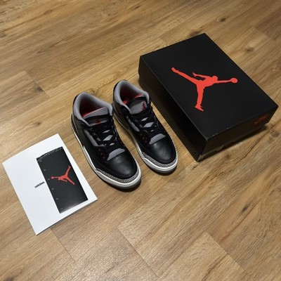 Nike Air Jordan 3 Retro Black Cement 2024 Herren 43 mit OVP