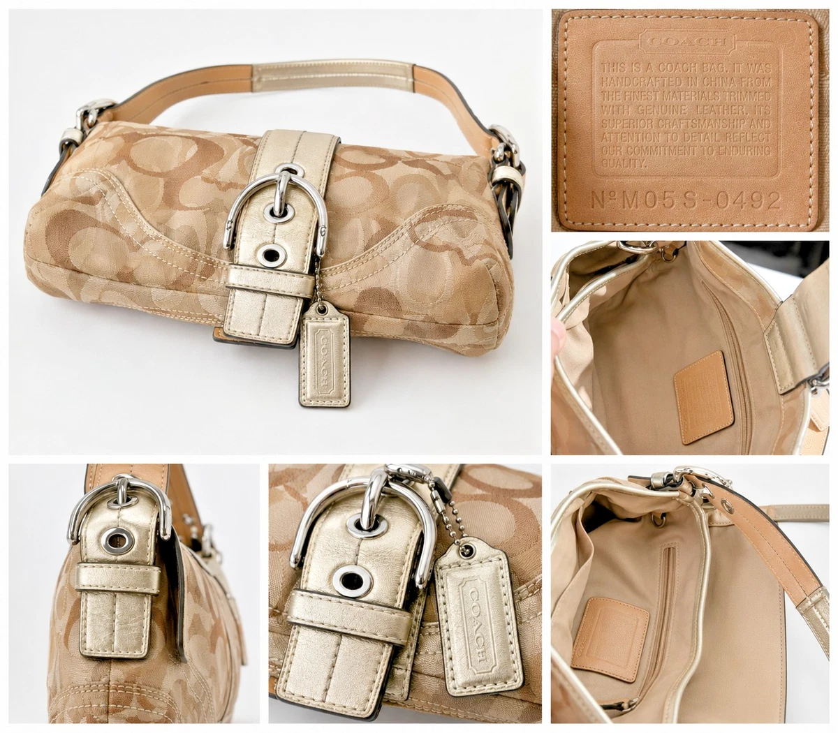 Coach Soho Signature Flap | eBay