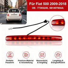 Rückleuchte Rot Rücklicht Dritte Bremsleuchte LED 77365246 Für Fiat 500 09-18