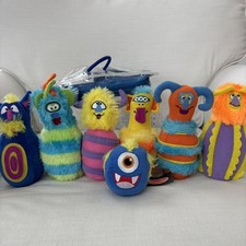 Melissa  Doug Monster Bowling Plush Toys 7 Piece Set 6 Monsters 1 Ball In Bag