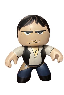 Star Wars Mighty Muggs Hans Solo- Vinyl 6'' Figure Hasbro 2007 Loose