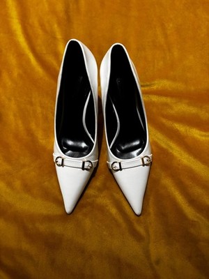 white heels size 9 women shoes classic heels nice heels office heels cheap heels