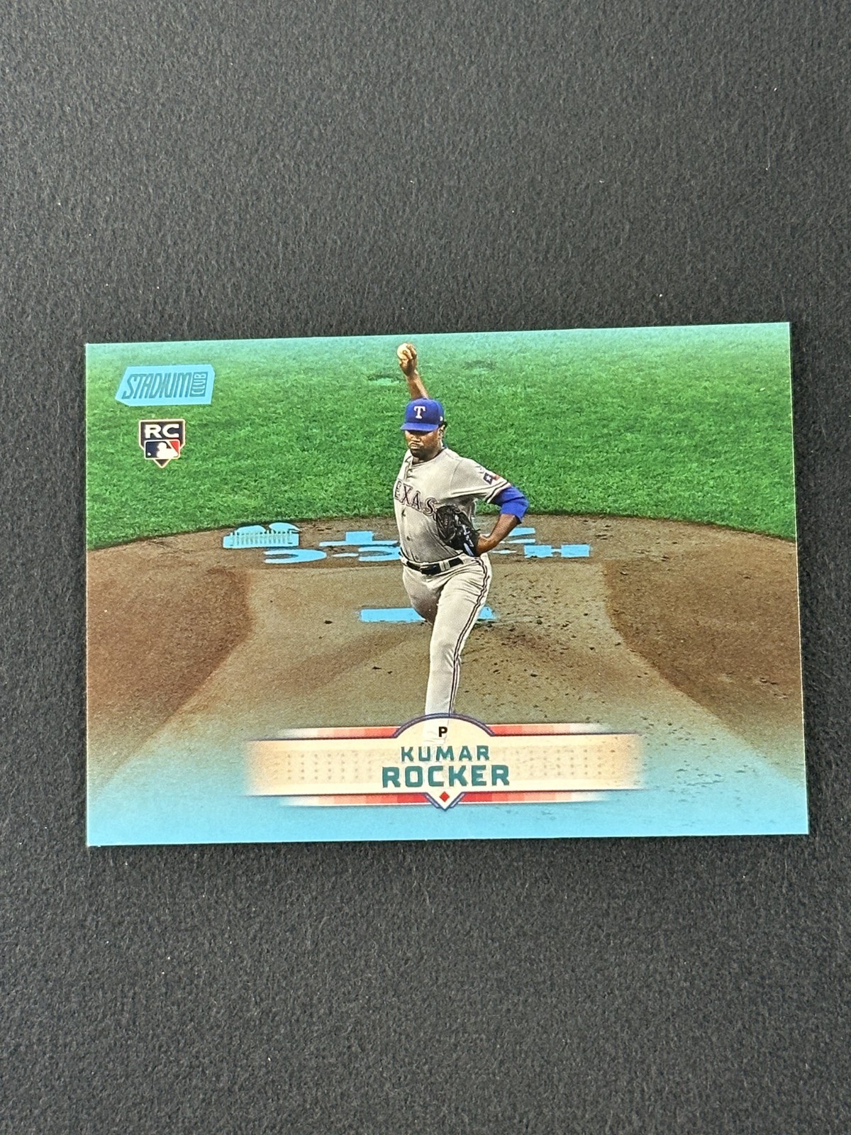 2025 Topps Stadium Club KUMAR ROCKER Light Blue RC #179 Texas Rangers