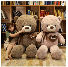 60cm Teddy Bear with Love Plush Toy Pillow   Soft Stuffed Animal Birthday Gift