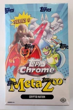 2022 Topps MetaZoo Chrome Hobby Box Stock #253330