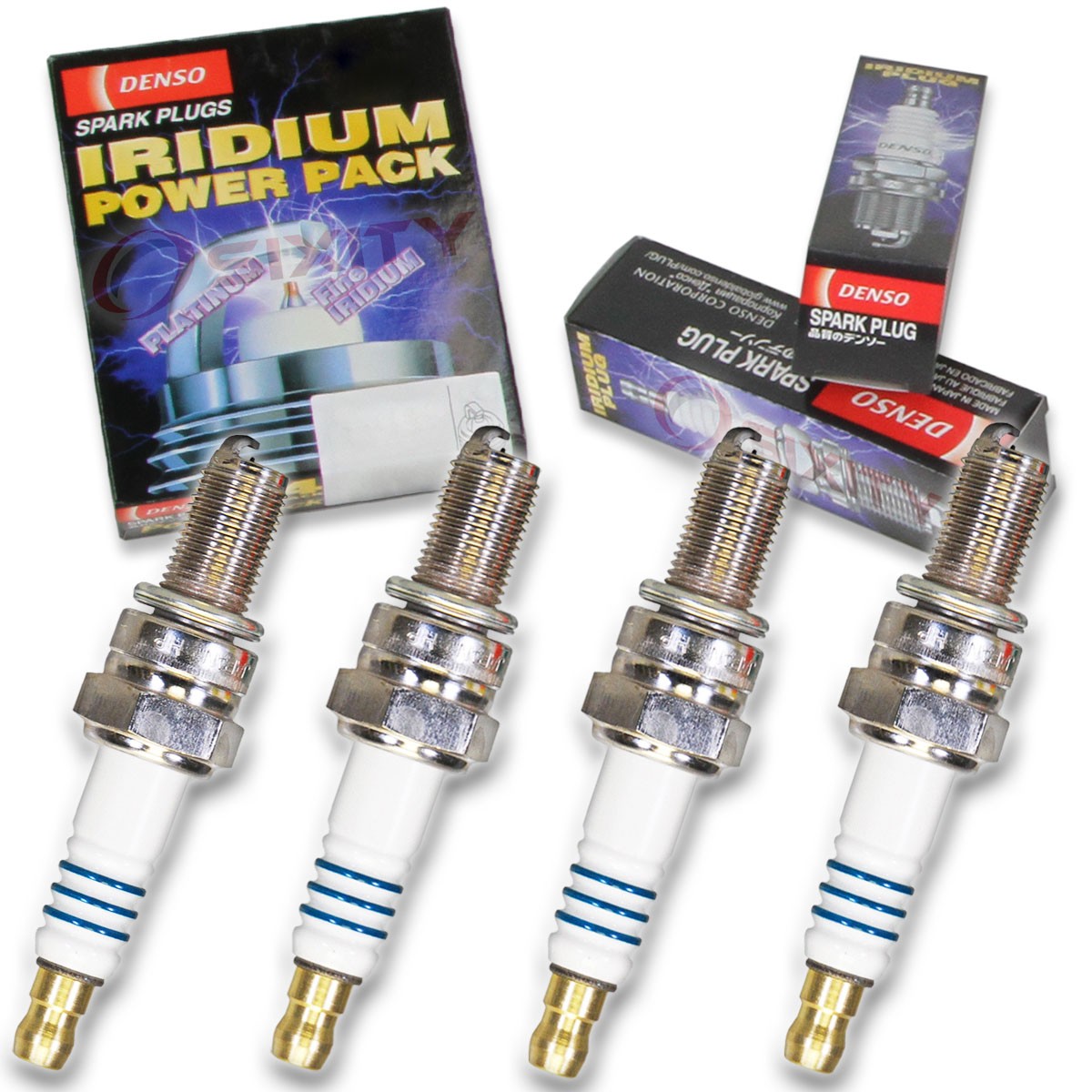 4 pc Denso Iridium Power Spark Plug for Yamaha RX10GT Apex GT 2006-2008 Tune kp