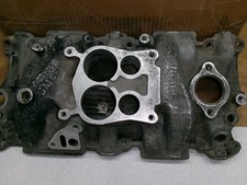 Vintage Small Block Chevy 14057053 Factory Aluminum Intake Manifold Vintage Small Block Chevy 14057053 Factory Aluminum Intake Manifold