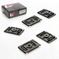 5X Zierleistenclip Seitenleisten Befestigung Clips FÜR Audi 100 4A C4