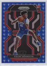 2021-22 Panini Prizm NBA 75th Anniversary Prizm Keon Johnson #326 8rw