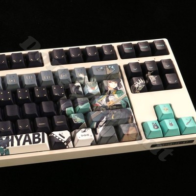 パーツ miyabi Zenless Zone Zero Hoshimi Miyabi Cosplay Mechanical Keyboard