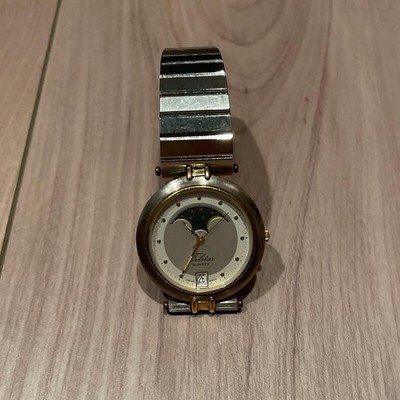 Telstar Quartz Moon Face Watch Retro Classic