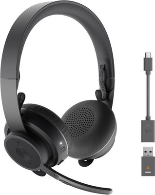 Logitech Zone Wireless UC Bluetooth Business Headset Graphite