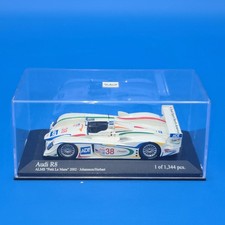 MINICHAMPS Audi R8 ALMS Petit 2002 Le mans Johansson/Herbert 1/43  Red #38 car