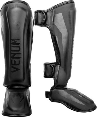 Venum Kid's Elite ShinGuards - 3-5 Years Small Black 3542M
