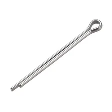 Split Cotter Pin - 3mm x 40mm 304 Stainless Steel 2-Prongs Silver Tone 30Pcs