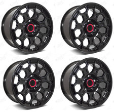 18x9 Black Wheels 18 5x150 Et12 Cb110.1 Flow Forged Fit Toyota Tundra Truck