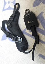 JJC Leather Hand Strap Grip Arca QR Plate for Canon EOS R3 R5 R6 R7 R5C R8 II