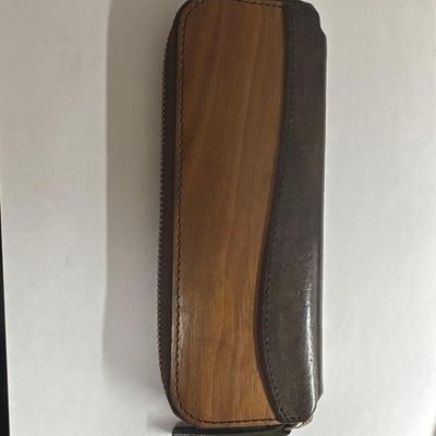 VACO REAL WOOD PENCIL CASE OLIVE PUEBLO #2c06d4