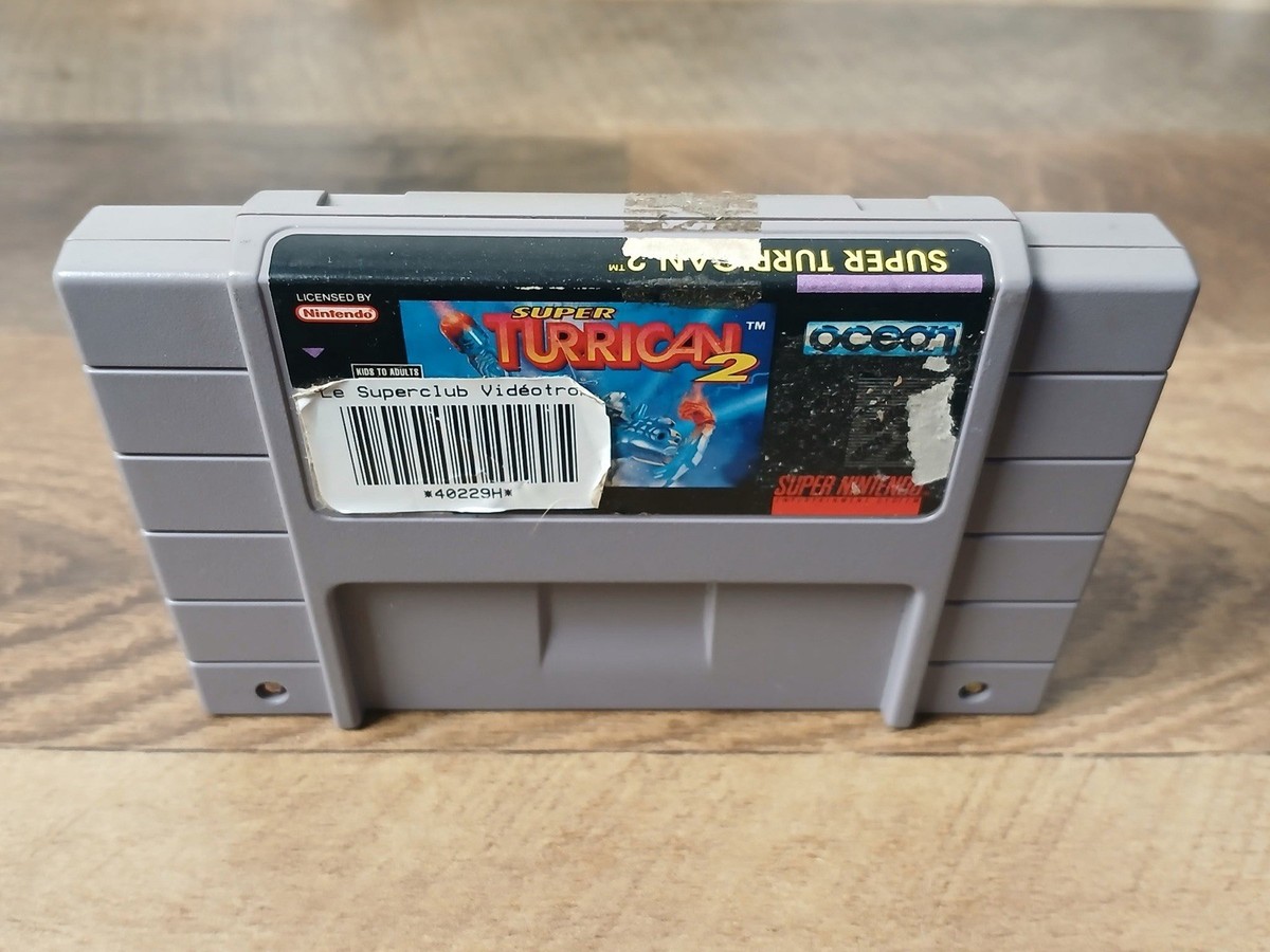 Super Turrican 2 (Super Nintendo Entertainment System, 1995