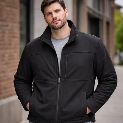 C22 Calvin Klein CK Stretch Jacket Black Modern Minimalist XXL