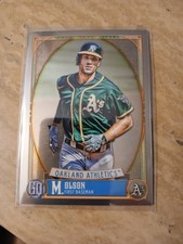 2021 Topps Gypsy Queen - Matt Olson #123 Chrome Box Topper (Free Shipping)