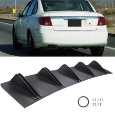 For Saturn Ion 2003-2007 Rear Bumper Diffuser Lip Splitter Spoiler Shark 5 Fins For Saturn Ion 2003-2007 Rear Bumper Diffuser Lip Splitter Spoiler Shark 5 Fins