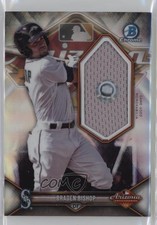 2018 Bowman Chrome 2017 AFL Fall Stars Relics 6/99 Braden Bishop #AFLR-BB 17b2
