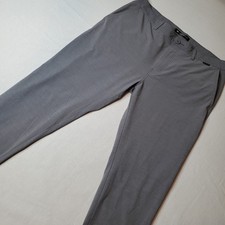 Travis Mathew Men's Size 38X31 Open to Close Tech Chino Golf Pants Gray 1MAA242