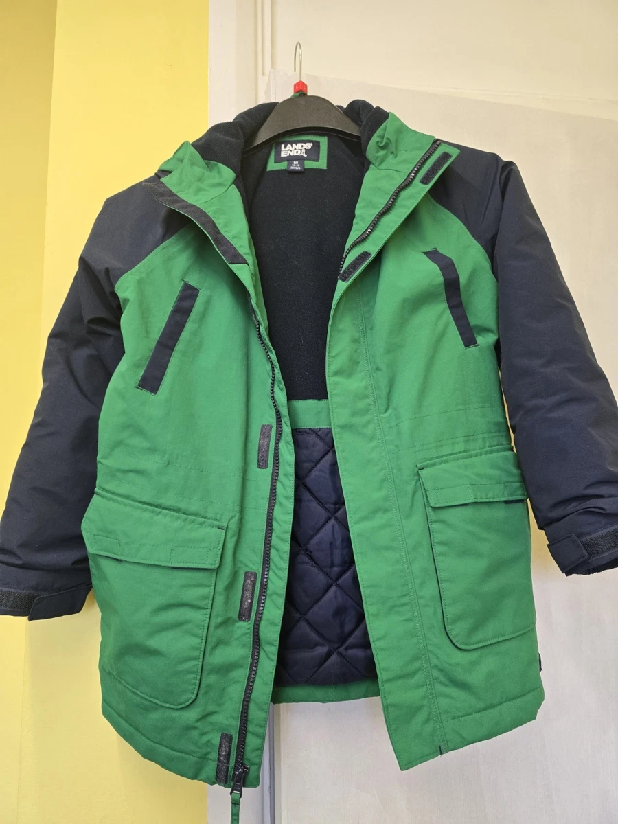 Gilet Sans Manches Enfant Lands' End Doudoune Noir Taille L