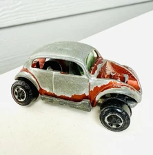 1970 Topper Johnny Lightning Bug Bomb VW Volkswagen 60s Bug Beetle Red