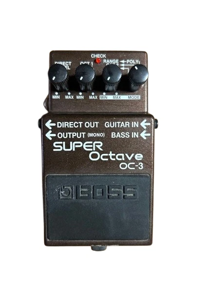ギター BOSS OC-3 Pedal Boss Oc-3 Super Octave Para Guitarra e Contra-Baixo - Musica