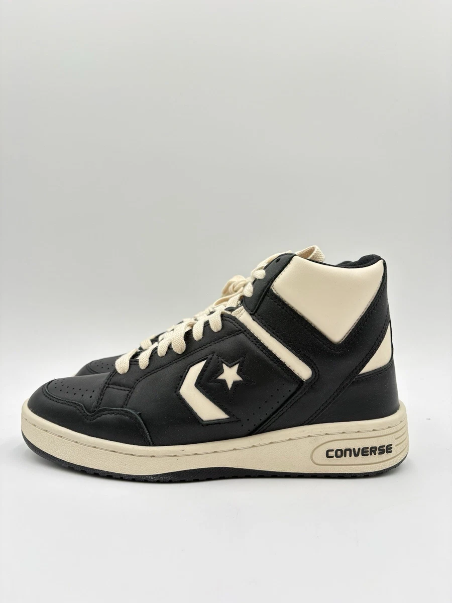 Converse Weapon High Top Leather Shoes (MSRP $120)   (9 M/10.5W) or (8 M/9.5W) Converse Weapon HI Red & White Leather Sneakers Shoes Men main image 3