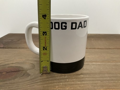 Taza DOG DAD Dueño de mascota Regalo Doghaus #DogDad Cerámica Blanco y Negro 16oz - Imagen 11 de 24