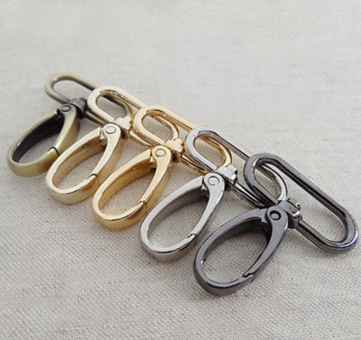 Bag Clasps Swivel Trigger Clips für 30mm Umreifung Hummer 5 Farbe