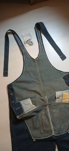 Jeans Latzhose M Gartenarbeiten Freizeit Beruf UNISEX - Bild 2 von 9