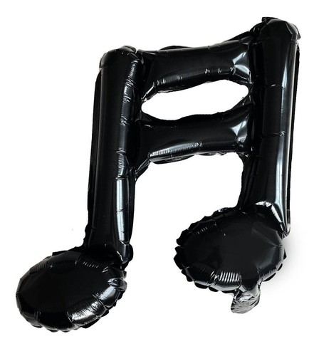Music Note Balloon 16" Rock and Roll Disco Dance Party Rave Decoration - Picture 7 of 29