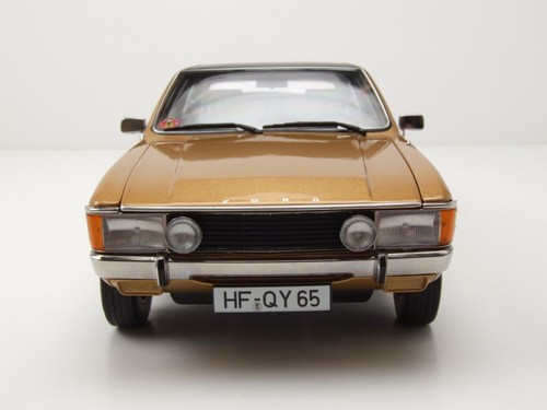 Ford Granada Consul Gt Coupé 1975 Oro Metálico a Escala 1:18 Touring Promotor - Imagen 8 de 11