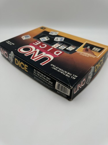 UNO Dadi Gioco Giochi da Tavolo Vintage 1987 Con Fogli Score Completo - Foto 6 di 9