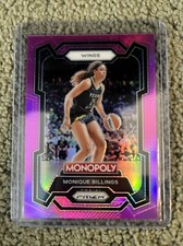 2024 WNBA Monopoly Monique Billings Pink Refractor /149
