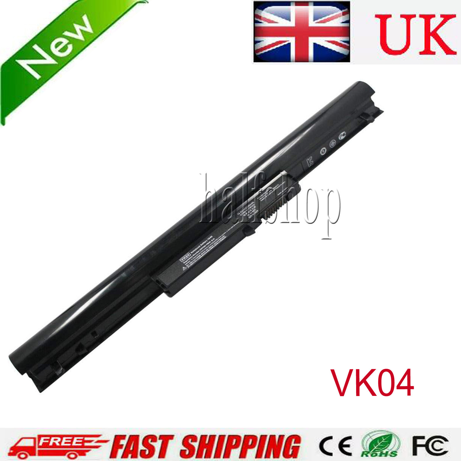 Battery for HP Pavilion Sleekbook 14 15 Touchsmart 14-B120DX 14-C015DX 694864-85