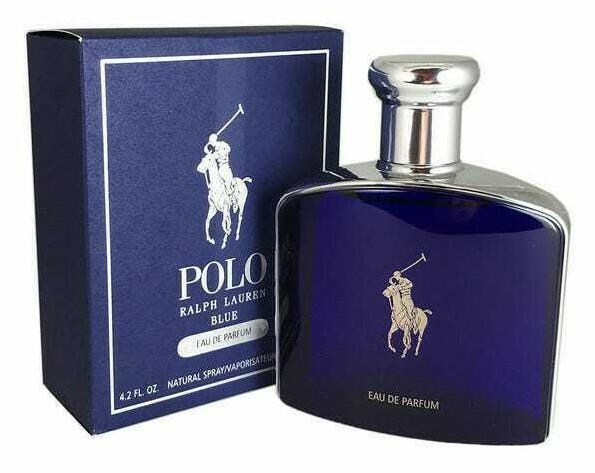 RALPH LAUREN POLO BLUE EAU DE PARFUM SPRAY FOR MEN 4.2 Oz / 125 ml BRAND NEW!!! | eBay