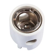 1001264 Ushio 250V 2500W P28S LH Porcelain No Leads Single Bulb Socket